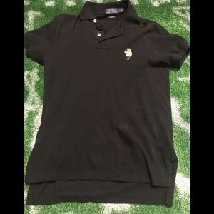 Polo bear polo shirt custom fit SM